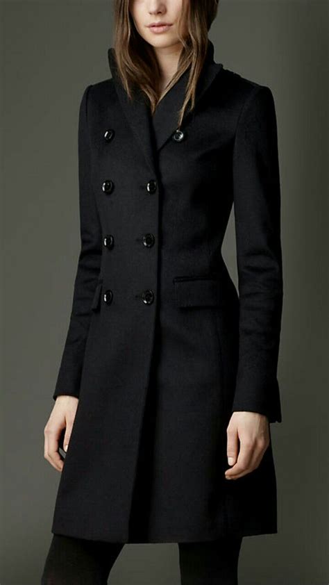 fitted virgin wool coat burberry|burberry plaid wool coat women.